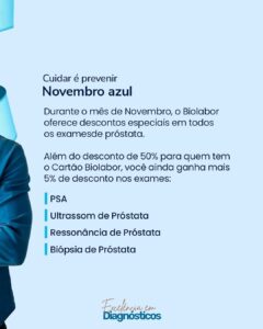 Cuidar é prevenir: Novembro azul