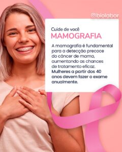 cuide de você: mamografia