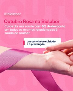 outubro rosa no biolabor 