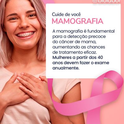 cuide de você: mamografia