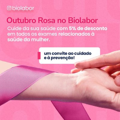 outubro rosa no biolabor